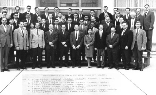 Stony Brook Physics And Astronomy Department 1965 Photo