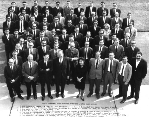 Stony Brook Physics And Astronomy Department 1966 Photo